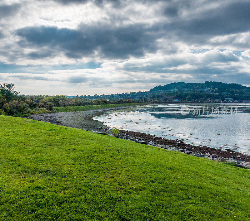 Merkinch当地自然保护区和Beauly Firth，南Kessock，因弗内斯，苏格兰